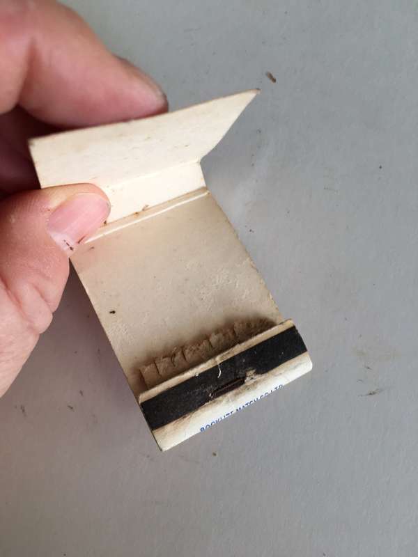 VINTAGE 2 MATCH BOOKS