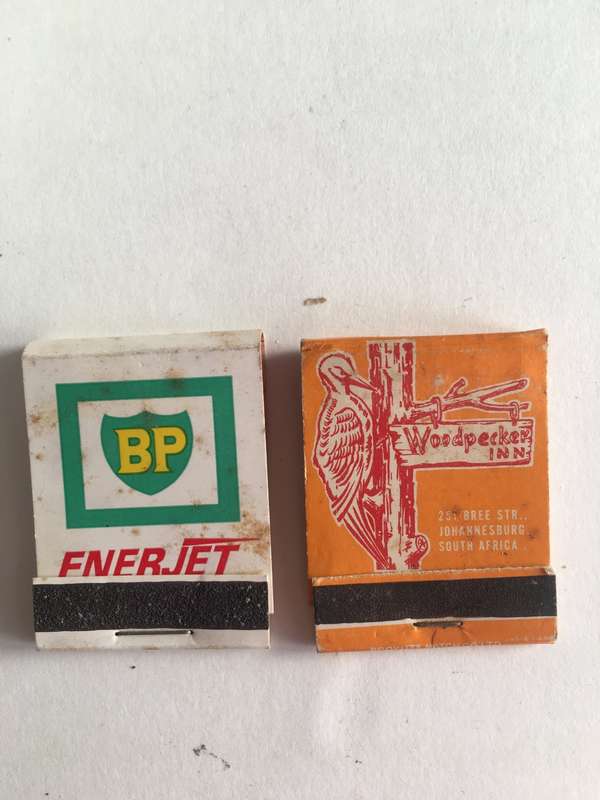 VINTAGE 2 MATCH BOOKS