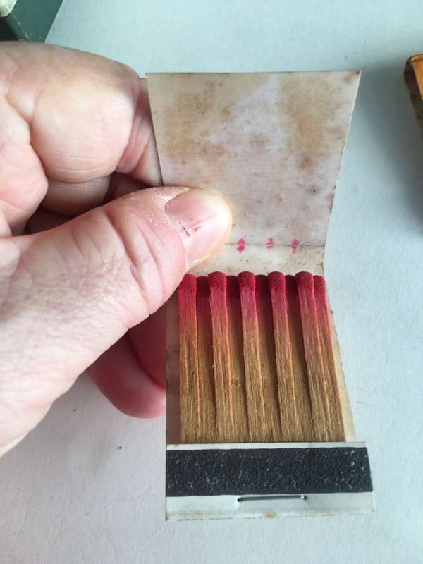VINTAGE 2 MATCH BOOKS