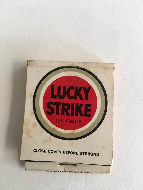 VINTAGE TWO MATCH BOOKS