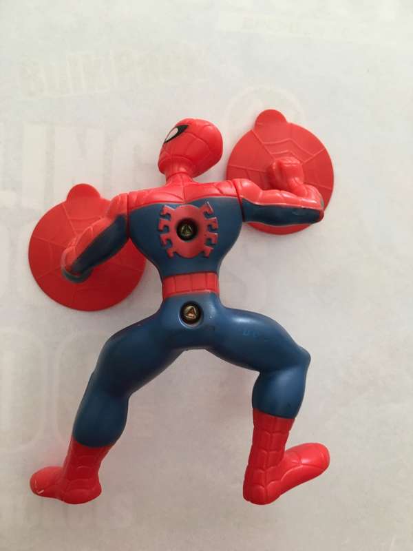 SPIDERMAN FIGURE TO ATTACH TO A WINDOW