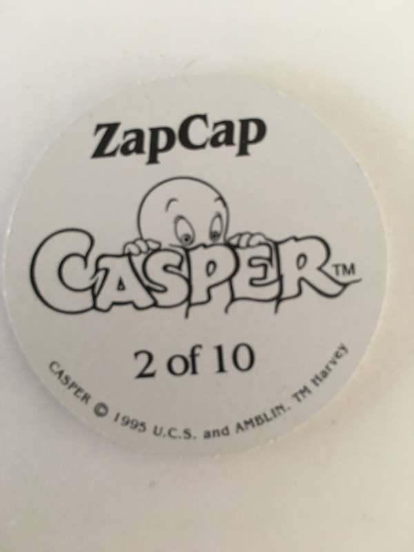 ZAPCAP CASPER TAZO 1995 - HOLOGRAM TAZO - NO, 2