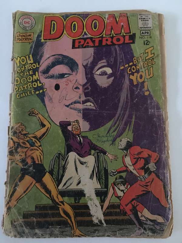VINTAGE  DC COMIC - DOOM PATROL -  1968