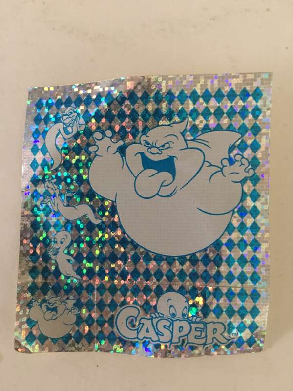 ZAPCAP CASPER TAZO  - COMPLETE SET OF 40 + PLASTIC TAZO + 1 HOLOGRAM TAZO   + 1 STICKER  + 1 DC CARD