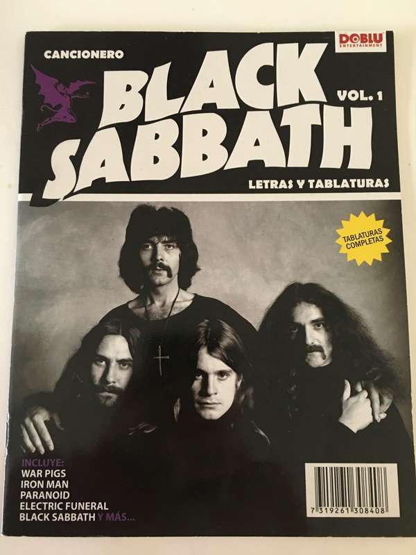 MUSIC BOOK  - BLACK SABBATH