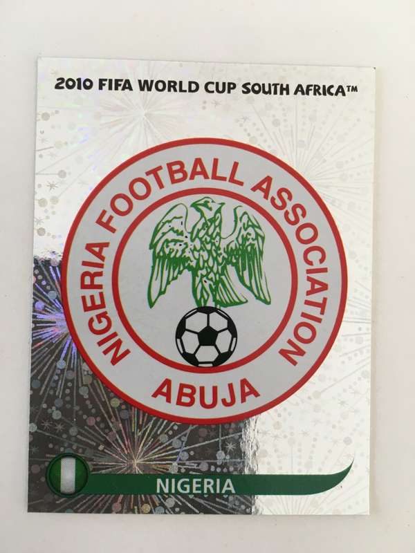SOCCER PANNINI STICKER NO. 126 FOIL / SHINY