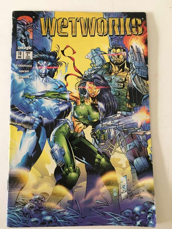 IMAGE COMICS - WETWORKS - NO. 19 - 1995