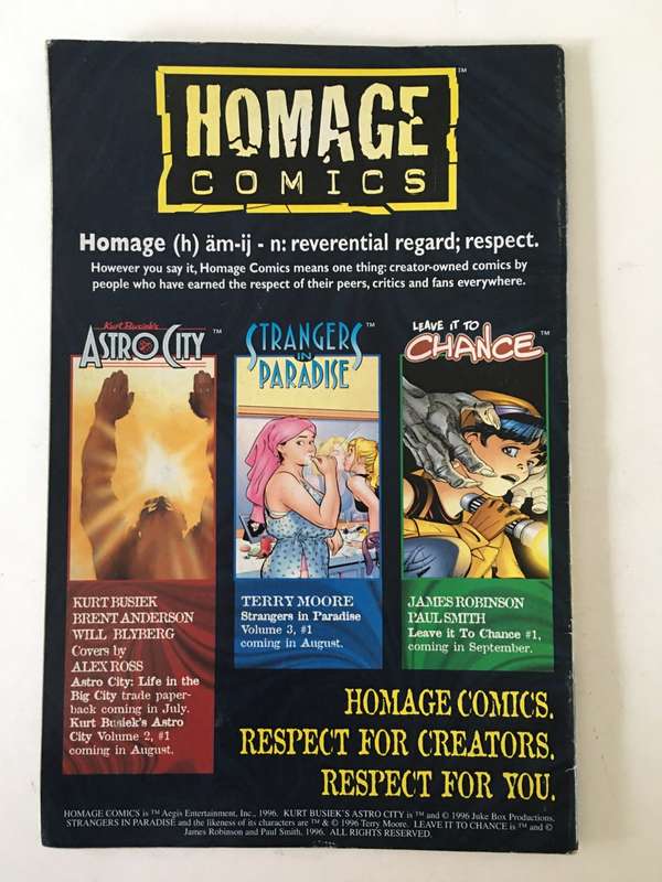 IMAGE COMICS - WETWORKS - NO. 19 - 1995