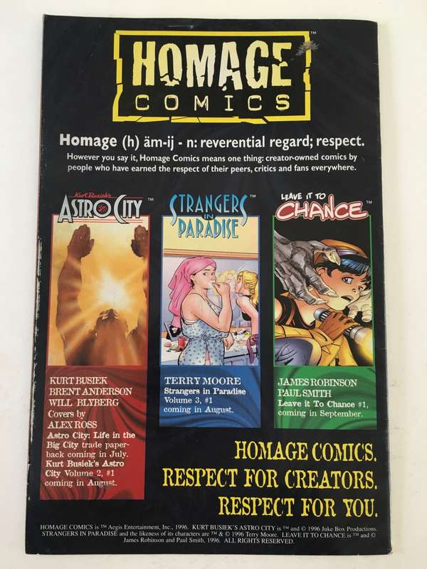 IMAGE COMICS STORM WATCH  NO. 38