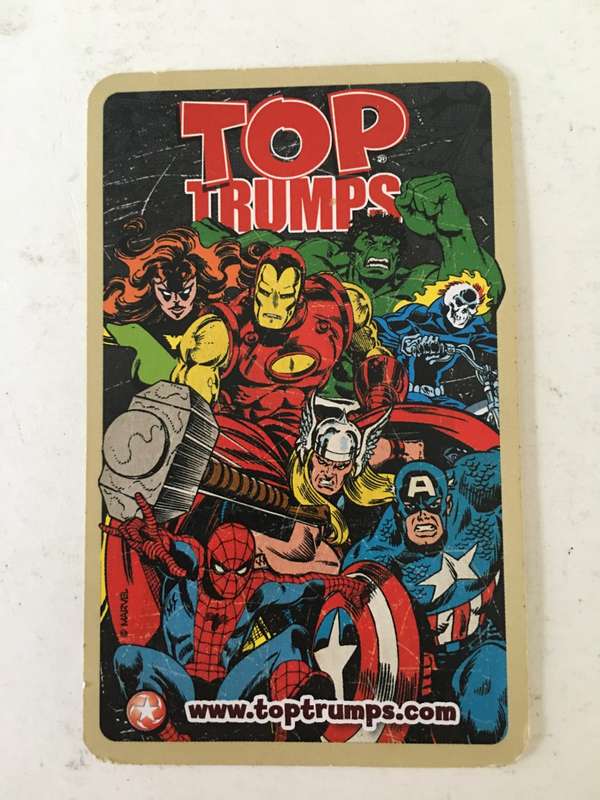 VINTAGE DC / MARVEL TOPPS TRADING CARD - TONY STARK
