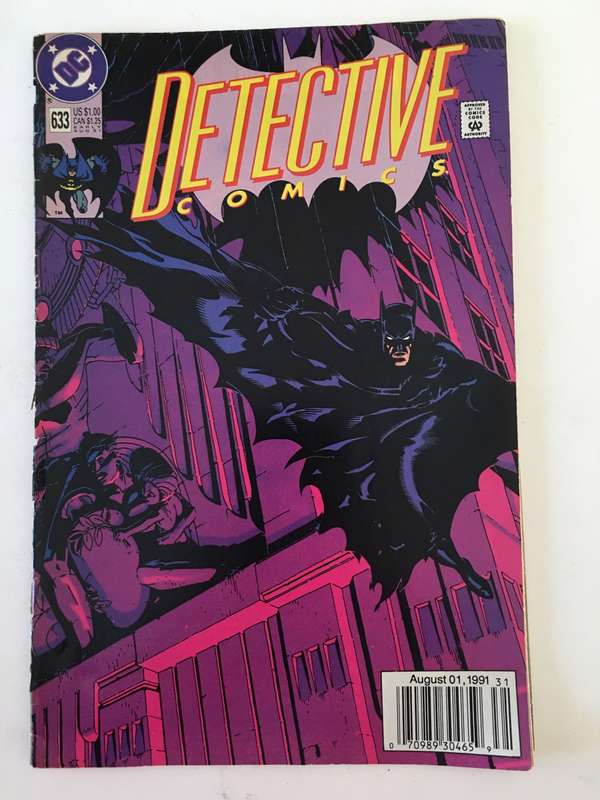 DC COMICS - DETECTIVE COMICS - BATMAN - NO. 633 - 1991