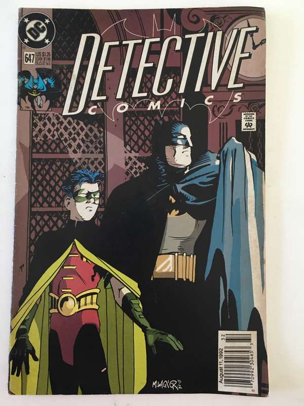DC COMICS - DETECTIVE COMICS - BATMAN - NO. 647 - 1992