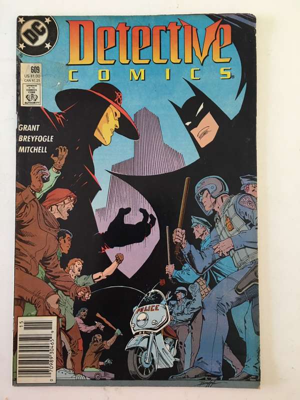DC COMICS - DETECTIVE COMICS - NO. 609 - 1989 - BATMAN
