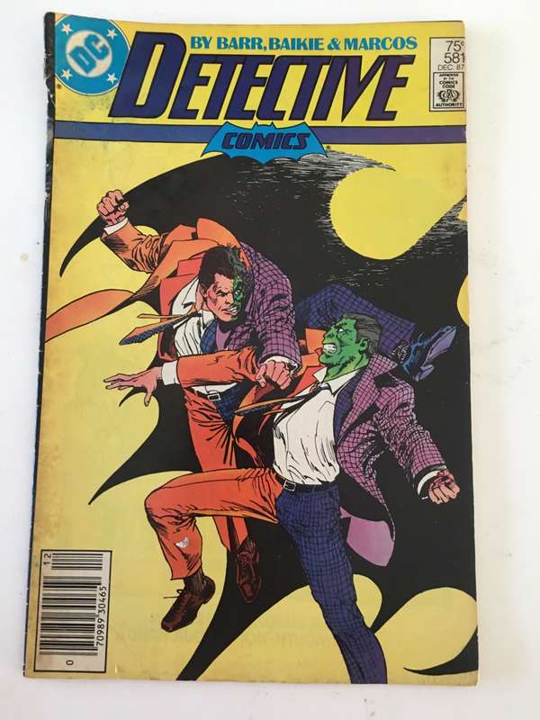 DC COMICS - DETECTIVE COMICS- BATMAN - NO. 581 - 1987