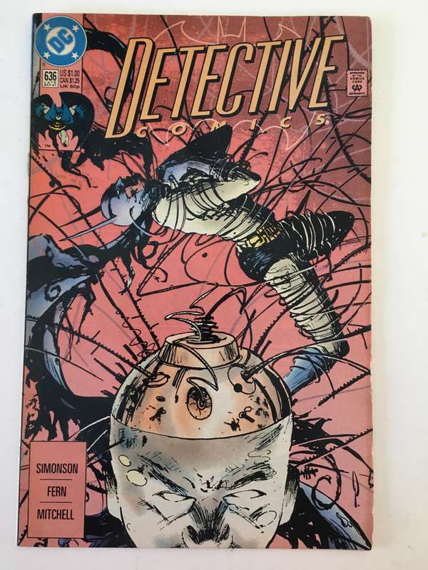 DC COMICS - DETECTIVE COMICS - BATMAN - NO. 636 - 1991