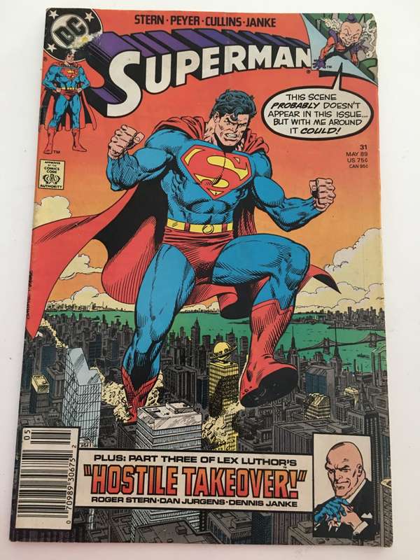 DC COMICS - SUPERMAN - NO. 31 - NO. 89