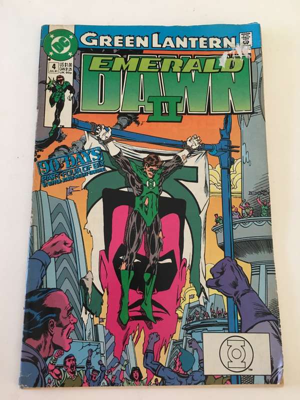 DC COMICS - GREEN LANTERN - EMERALD DAWN II - NO. 4 - 1991
