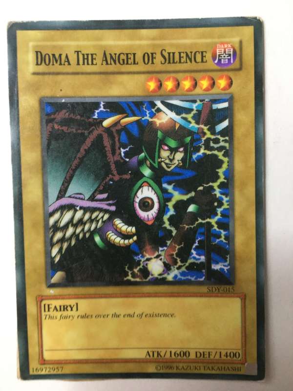 YU-GI-OH TRADING CARD -  DOMA THE ANGEL OF SILENCE