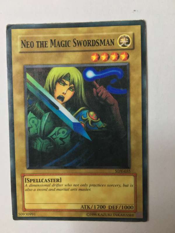YU-GI-OH TRADING CARD -  NEO THE MAGIC SWORDSMAN