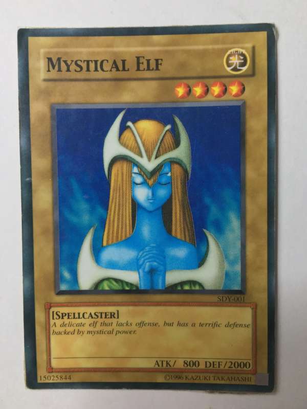 YU-GI-OH TRADING CARD - MYSTICAL ELF