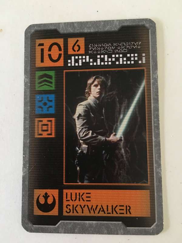 VINTAGE LUCASFILM  STAR WARS CARD - ORIGINAL STAR WARS ACTORS - LUKE SKYWALKER