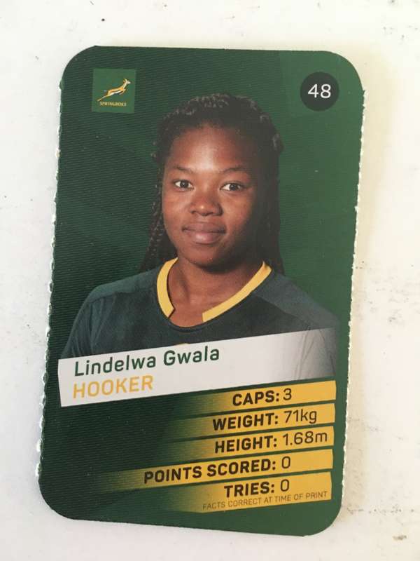 SPRINGBOK TRADING CARD  - PICK N PAY SUPER CARDS - NO. 48 -