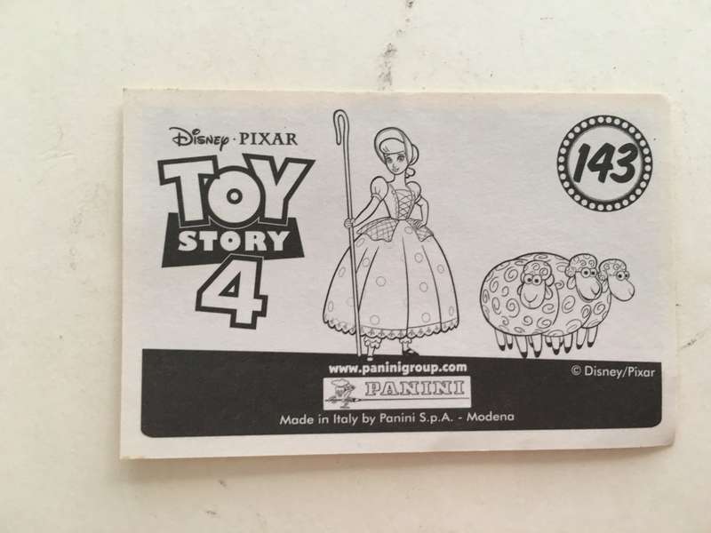 PANINI - DISNEY PIXAR TOY STORY 4 COLLECTOR STICKER -NO 143
