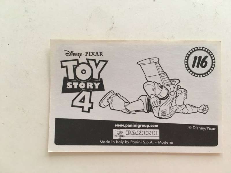 PANINI - DISNEY PIXAR TOY STORY 4 COLLECTOR STICKER -NO 116