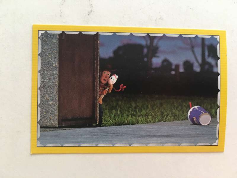 PANINI - DISNEY PIXAR TOY STORY 4 COLLECTOR STICKER -NO 72