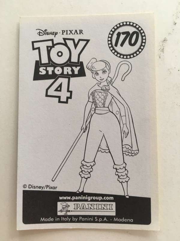 PANINI - DISNEY PIXAR TOY STORY 4 COLLECTOR STICKER -NO 170