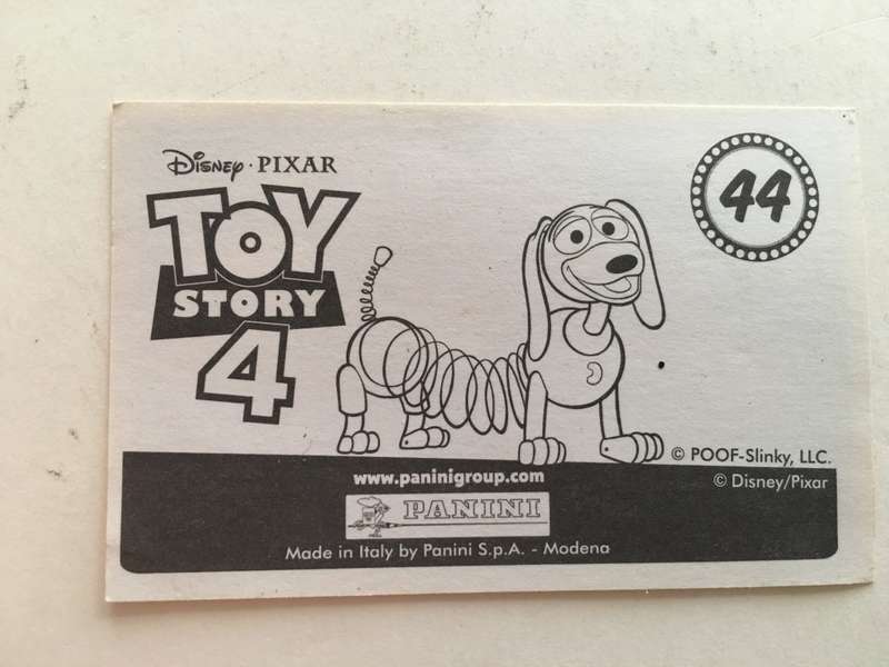 PANINI - DISNEY PIXAR TOY STORY 4 COLLECTOR STICKER -NO 44