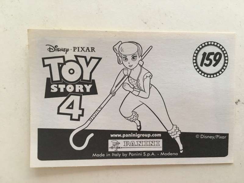 PANINI - DISNEY PIXAR TOY STORY 4 COLLECTOR STICKER -NO 159