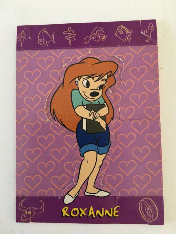 PANINI  KFC GOOFY MOVIE COLLECTOR STICKER - NO. 1 ROXANNE