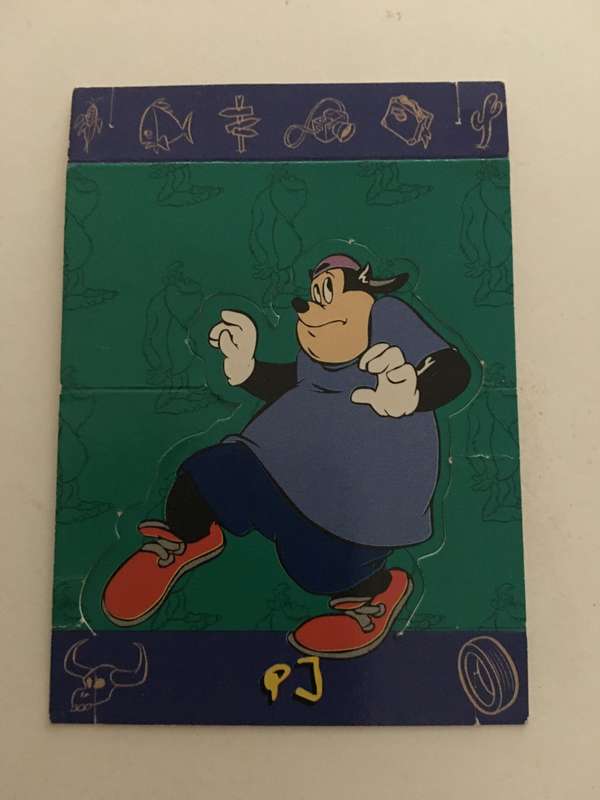 PANINI KFC TRADING CARD   A GOOFY MOVIE  NO. 2 - PJ