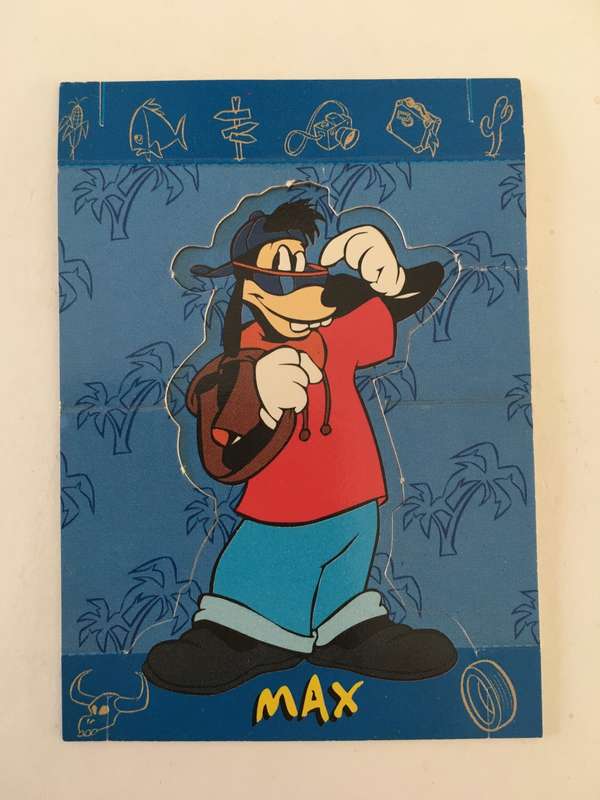 PANINI KFC TRADING CARD   A GOOFY MOVIE  NO. 7 - MAX