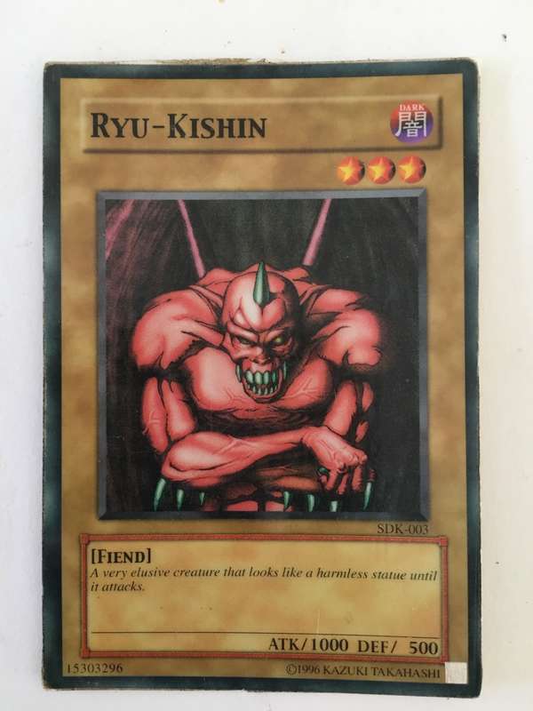 YU-GI-OH TRADING CARD - RYU-KISHIN