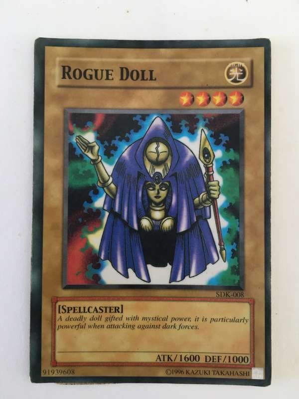 YU-GI-OH TRADING CARD - ROGUE DOLL