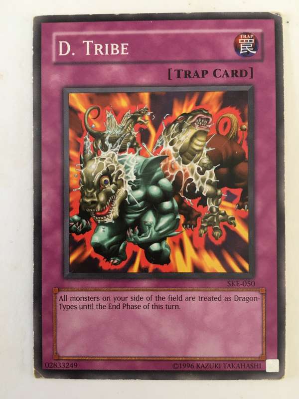 YU-GI-OH TRADING CARD - D. TRIBE