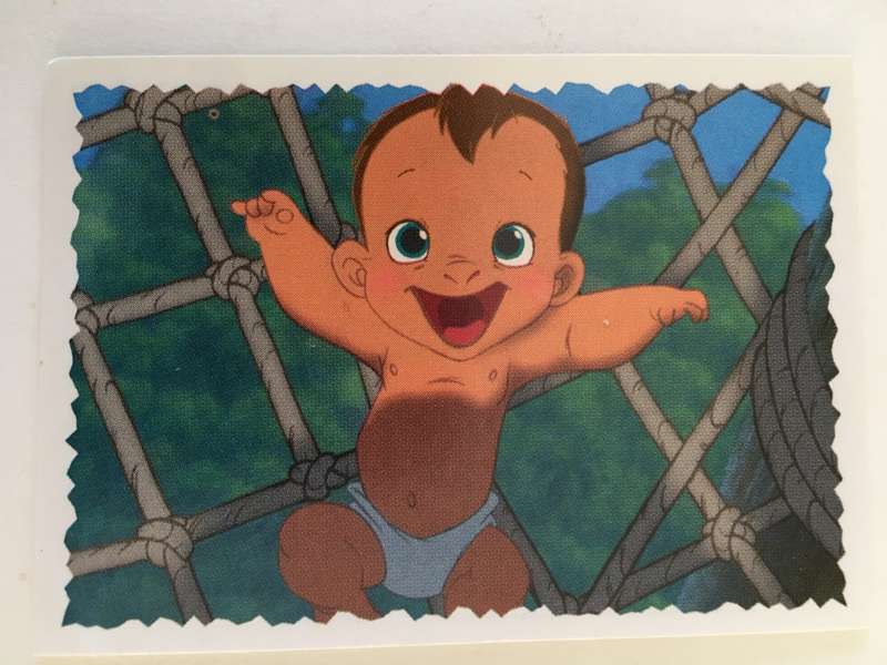 PANINI DISNEY''S - TARZAN  TRADING STICKER - NO. 18
