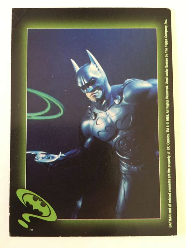 TOPPS BATMAN FOREVER TRADING STICKER NO. 83