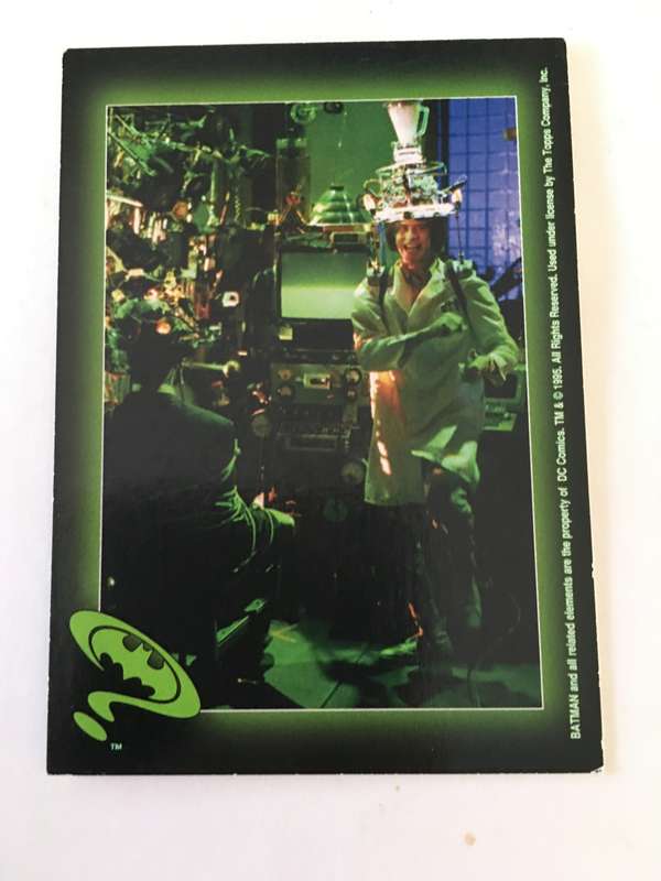 TOPPS BATMAN FOREVER TRADING STICKER NO. 31