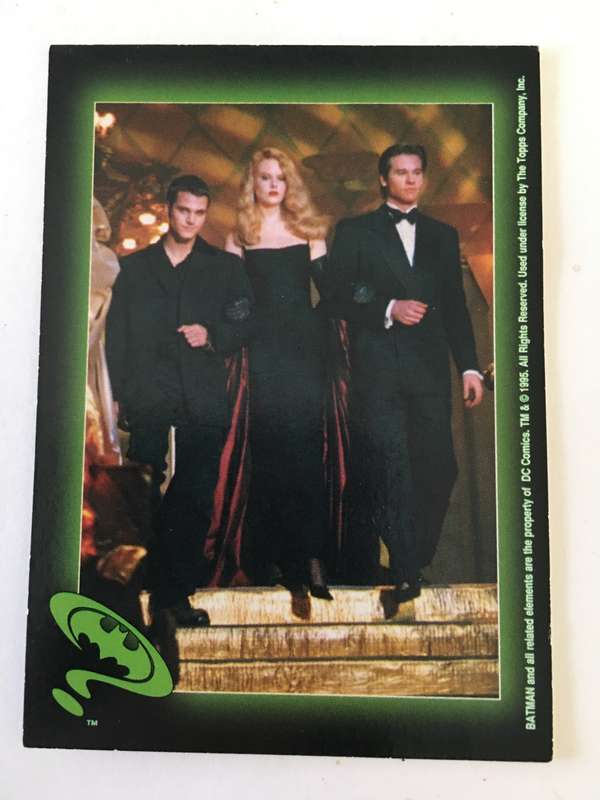 TOPPS BATMAN FOREVER TRADING STICKER NO. 25