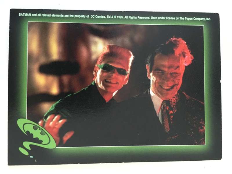 TOPPS BATMAN FOREVER TRADING STICKER NO. 59