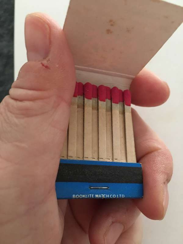 VINTAGE MATCH BOOK - WITH MATCHES