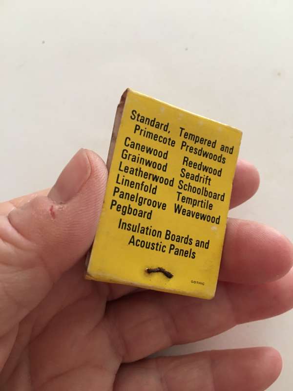 VINTAGE MATCH BOOK WITH MATCHES