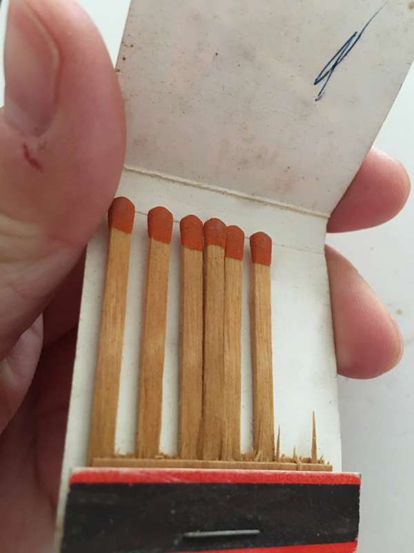 VINTAGE MATCH BOOK WITH MATCHES