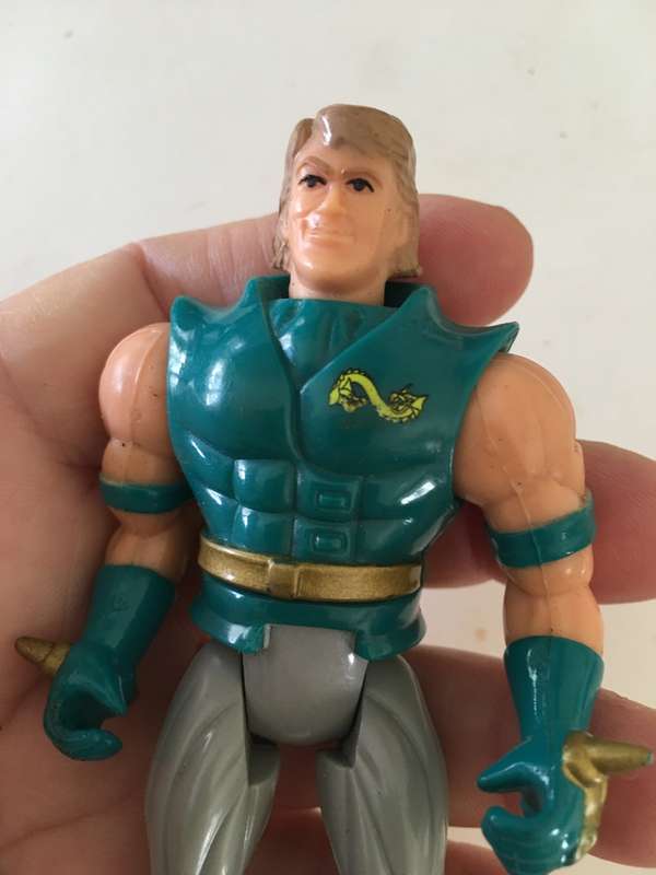 LOVELY VINTAGE DOUBLE DRAGON VORTEX ACTION FIGURE TYCO - 1993