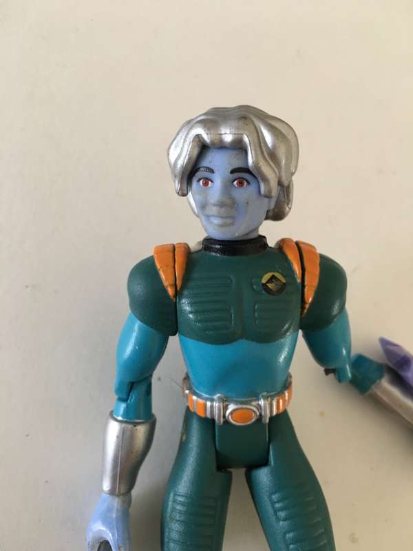 VINTAGE BOB REBOOT ACTION FIGURE IRWIN 1995  PIN MISSING IN ARM IVE USED TOOTHPICK