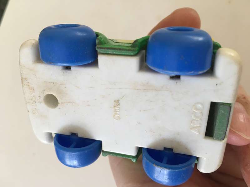 VINTAGE METAL AN PLASTIC PLUTO CAR