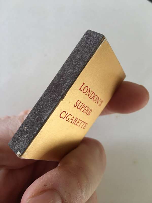 VINTAGE MATCH BOX WITH MATCHES - PALL MALL
